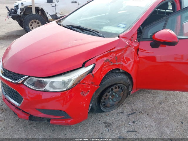 2017 Chevrolet Cruze Ls Auto მანქანა იყიდება აუქციონზე, vin: 1G1BC5SM3H7192698, აუქციონის ნომერი: 44394187