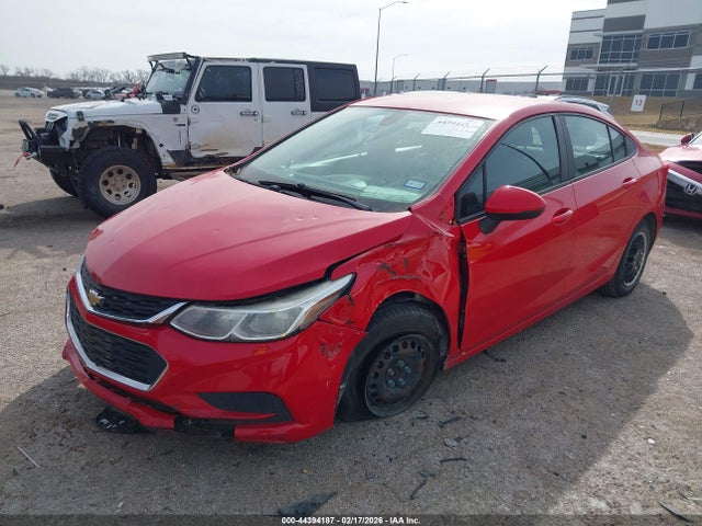 2017 Chevrolet Cruze Ls Auto მანქანა იყიდება აუქციონზე, vin: 1G1BC5SM3H7192698, აუქციონის ნომერი: 44394187