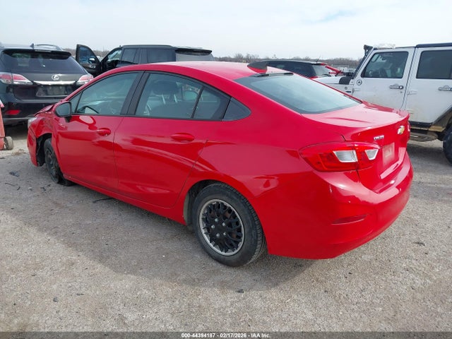 2017 Chevrolet Cruze Ls Auto მანქანა იყიდება აუქციონზე, vin: 1G1BC5SM3H7192698, აუქციონის ნომერი: 44394187