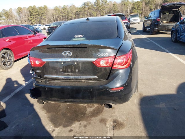 2017 Infiniti Q50 3.0t Sport მანქანა იყიდება აუქციონზე, vin: JN1EV7AR0HM832393, აუქციონის ნომერი: 44394248
