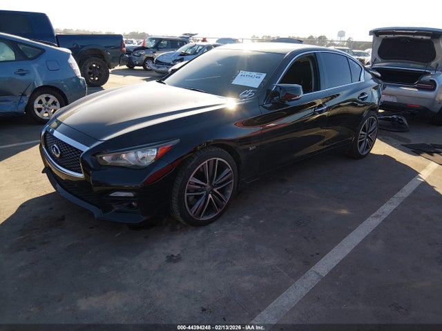 2017 Infiniti Q50 3.0t Sport მანქანა იყიდება აუქციონზე, vin: JN1EV7AR0HM832393, აუქციონის ნომერი: 44394248