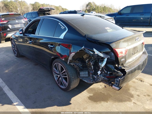 2017 Infiniti Q50 3.0t Sport მანქანა იყიდება აუქციონზე, vin: JN1EV7AR0HM832393, აუქციონის ნომერი: 44394248