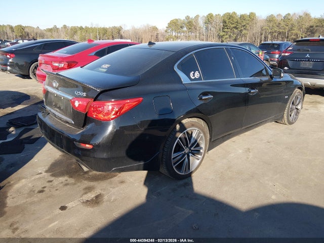 2017 Infiniti Q50 3.0t Sport მანქანა იყიდება აუქციონზე, vin: JN1EV7AR0HM832393, აუქციონის ნომერი: 44394248