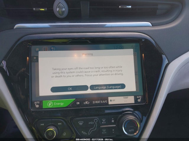 1G1FX6S01H4166207 Chevrolet Bolt Ev Premier