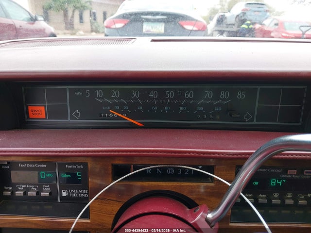 Aukcja sprzedaży 1986 Cadillac Deville Fleetwood, vin: 1G6CD6986G4236851, numer aukcji: 44394433
