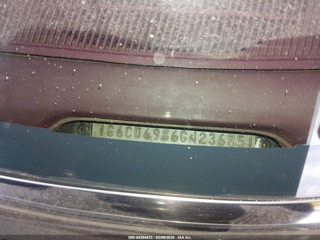 Aukcja sprzedaży 1986 Cadillac Deville Fleetwood, vin: 1G6CD6986G4236851, numer aukcji: 44394433