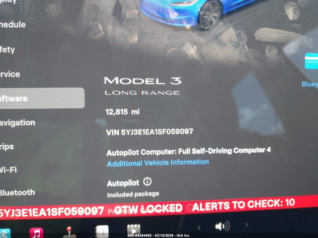 2025 TESLA MODEL 3 5YJ3E1EA1SF059097 Photo 6