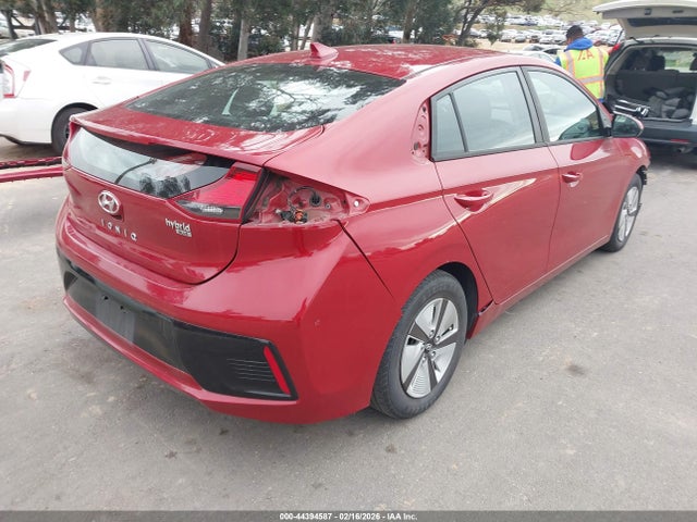 KMHC65LC3KU180497 Hyundai Ioniq Hybrid Blue