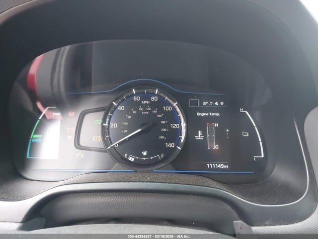 KMHC65LC3KU180497 Hyundai Ioniq Hybrid Blue