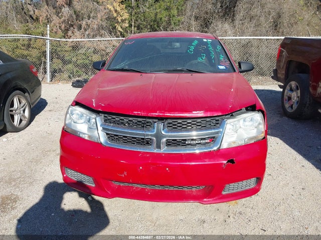 2013 Dodge Avenger Se მანქანა იყიდება აუქციონზე, vin: 1C3CDZAB5DN622371, აუქციონის ნომერი: 44394687