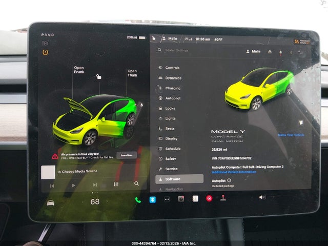 2022 TESLA MODEL Y 7SAYGDEE9NF504732 Photo 6