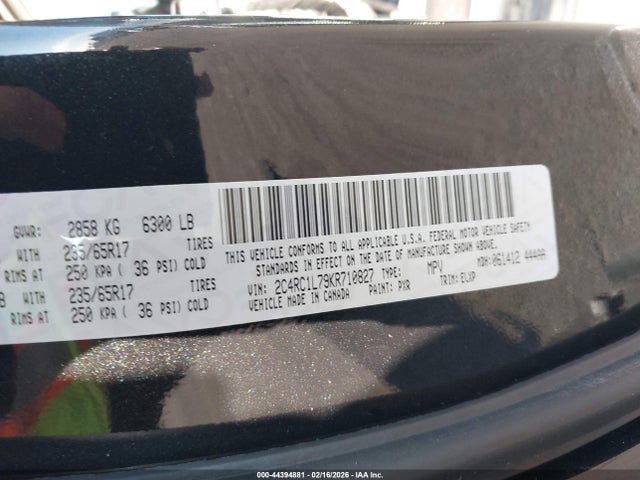 2019 CHRYSLER PACIFICA HYBRID 2C4RC1L79KR710827 Photo 8