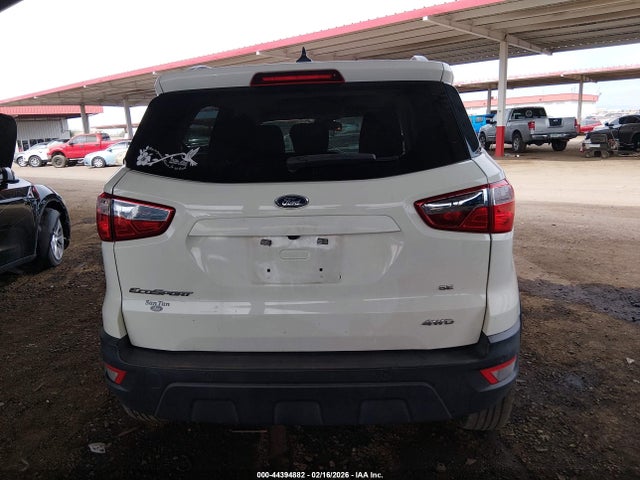 MAJ6S3GL1LC345097 Ford Ecosport Se