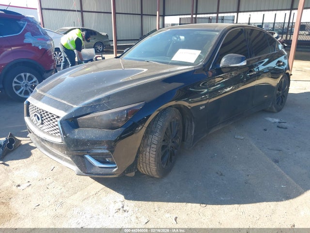 Продажа на аукционе авто 2018 Infiniti Q50 Luxe/sport, vin: JN1EV7AP9JM355516, номер лота: 44395008