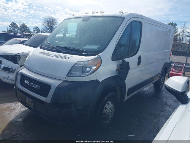 2019 Ram Promaster 1500 Low Roof 136 Wb მანქანა იყიდება აუქციონზე, vin: 3C6TRVAG7KE536702, აუქციონის ნომერი: 44395049