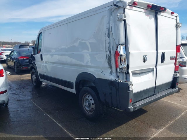 2019 Ram Promaster 1500 Low Roof 136 Wb მანქანა იყიდება აუქციონზე, vin: 3C6TRVAG7KE536702, აუქციონის ნომერი: 44395049