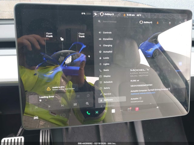 2021 TESLA MODEL Y 5YJYGDEE3MF287691 Photo 6