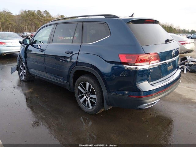 Auction sale of the 2022 Volkswagen Atlas 2.0t Se, vin: 1V2LP2CA3NC552802, lot number: 44395097