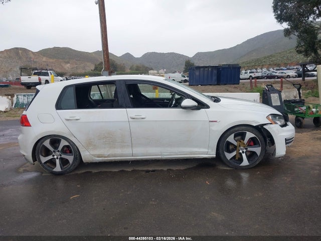 2016 Volkswagen Golf Gti S 4-door მანქანა იყიდება აუქციონზე, vin: 3VW5T7AU7GM047005, აუქციონის ნომერი: 44395103