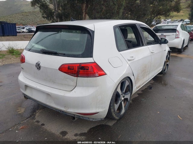 2016 Volkswagen Golf Gti S 4-door მანქანა იყიდება აუქციონზე, vin: 3VW5T7AU7GM047005, აუქციონის ნომერი: 44395103
