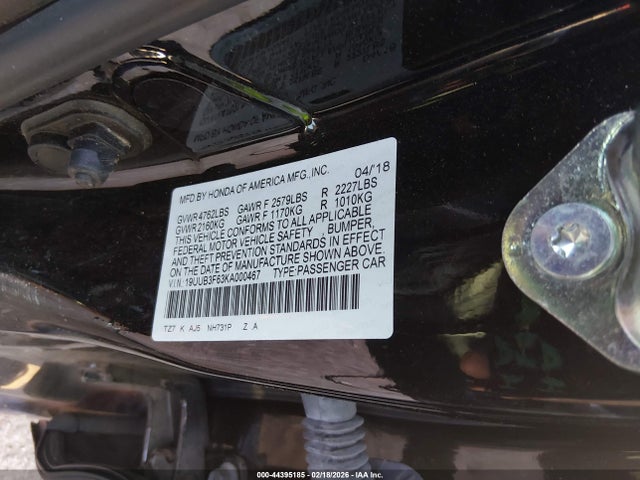 2019 ACURA TLX 19UUB3F63KA000467 Photo 8