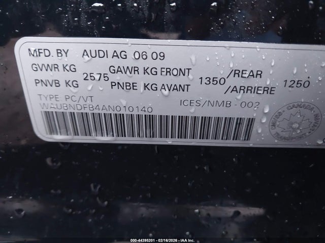 2010 AUDI S6 WAUBNDFB4AN010140 Photo 8