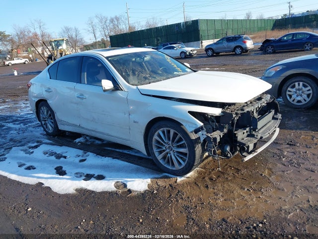 Продажа на аукционе авто 2019 Infiniti Q50 3.0t Luxe, vin: JN1EV7AR8KM554091, номер лота: 44395228