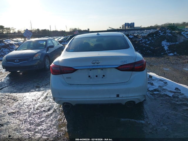 Продажа на аукционе авто 2019 Infiniti Q50 3.0t Luxe, vin: JN1EV7AR8KM554091, номер лота: 44395228