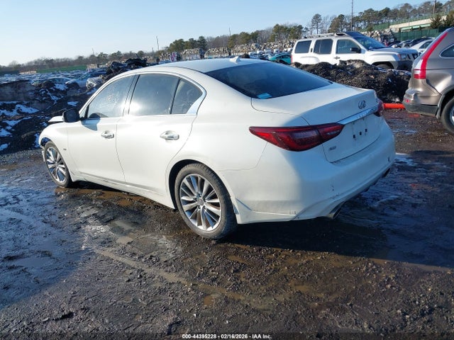 Продажа на аукционе авто 2019 Infiniti Q50 3.0t Luxe, vin: JN1EV7AR8KM554091, номер лота: 44395228
