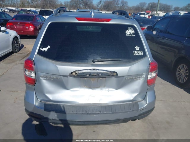 2016 Subaru Forester 2.5i Premium მანქანა იყიდება აუქციონზე, vin: JF2SJAFCXGH554494, აუქციონის ნომერი: 44395330