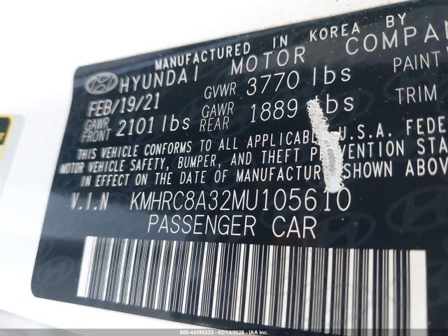 Hyundai Venue Sel 2021 KMHRC8A32MU105610 Image 9