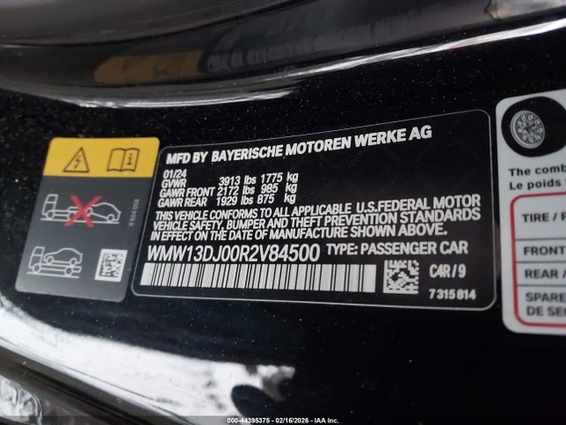 WMW13DJ00R2V84500 Mini Se Hardtop Cooper