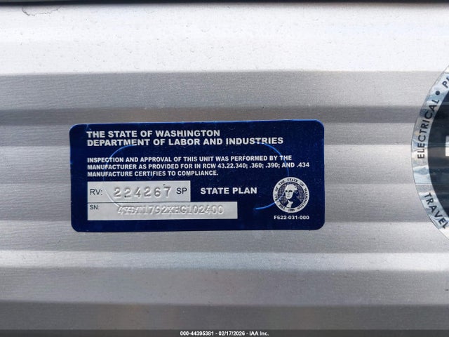 4YDT1792XHG102400 Keystone Springdale 179 Qbwe