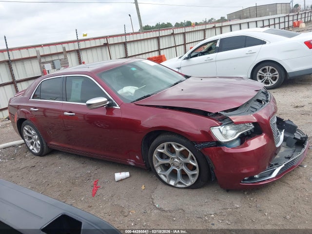 2019 Chrysler 300 300c მანქანა იყიდება აუქციონზე, vin: 2C3CCAPT8KH524008, აუქციონის ნომერი: 44395541