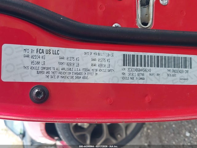 Chrysler 300 300s Alloy Edition 2017 2C3CCABG8HH506143 Image 9