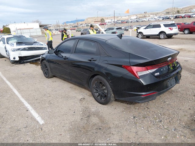 KMHLM4AJ5PU073783 Hyundai Elantra Hybrid Blue
