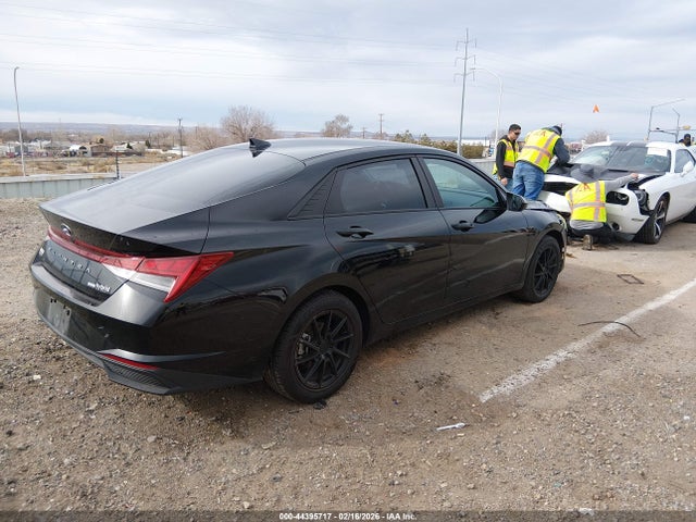 KMHLM4AJ5PU073783 Hyundai Elantra Hybrid Blue