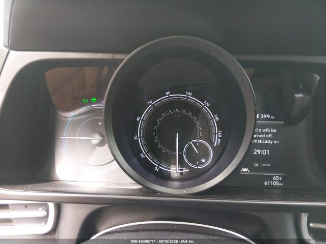 KMHLM4AJ5PU073783 Hyundai Elantra Hybrid Blue