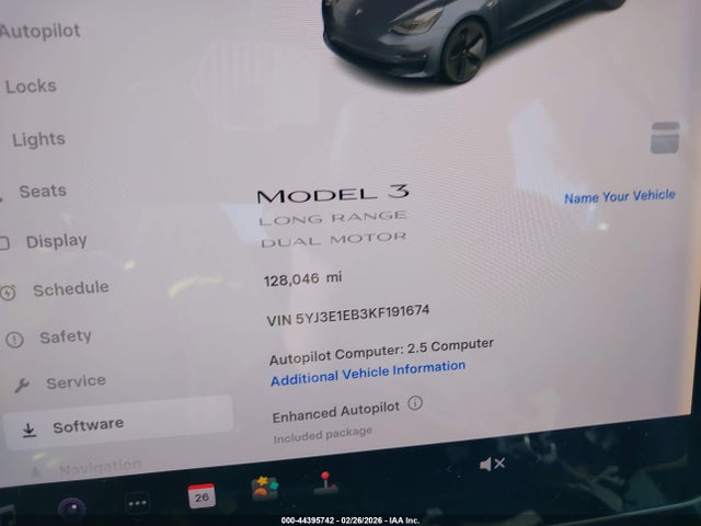 Aukcja sprzedaży 2019 Tesla Model 3 Long Range/performance, vin: 5YJ3E1EB3KF191674, numer aukcji: 44395742
