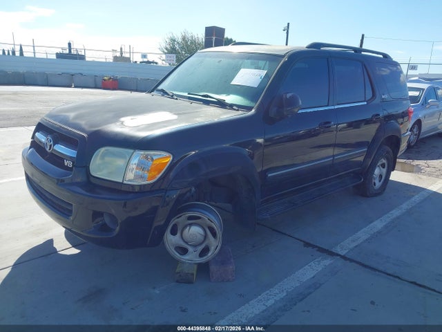 2005 Toyota Sequoia Sr5 V8 მანქანა იყიდება აუქციონზე, vin: 5TDZT34A25S249052, აუქციონის ნომერი: 44395848
