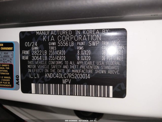 KIA Ev6 Gt-line 2024 KNDC4DLC7R5203014 Image 8
