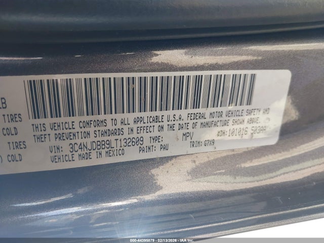 Jeep Compass Latitude 4x4 2020 3C4NJDBB9LT132609 Image 9
