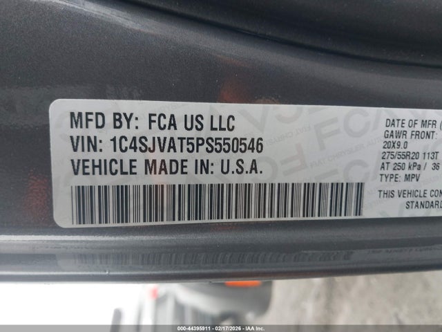 2023 JEEP WAGONEER 1C4SJVAT5PS550546 Photo 8