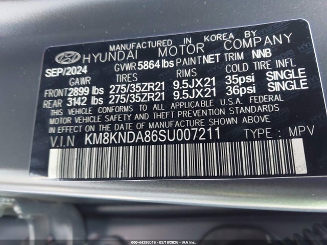 KM8KNDA86SU007211 Hyundai Ioniq 5 N