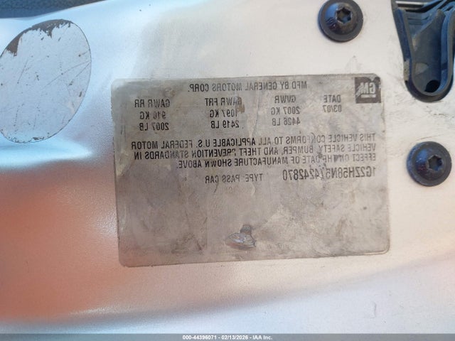 Aukcja sprzedaży 2007 Pontiac G6 Gt, vin: 1G2ZH58N574242870, numer aukcji: 44396071