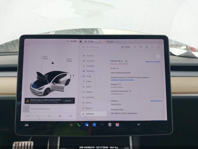 Продаж на аукціоні авто 2020 Tesla Model 3 Performance Dual Motor All-wheel Drive, vin: 5YJ3E1EC6LF624298, номер лоту: 44396210
