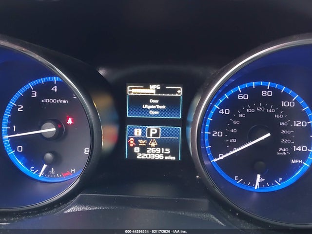 2015 Subaru Legacy 2.5i Premium მანქანა იყიდება აუქციონზე, vin: 4S3BNAD63F3066659, აუქციონის ნომერი: 44396334