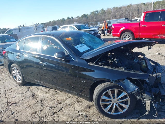 2014 Infiniti Q50 Premium მანქანა იყიდება აუქციონზე, vin: JN1BV7AP7EM673465, აუქციონის ნომერი: 44396516