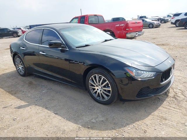 2014 MASERATI GHIBLI ZAM57RTA6E1080217