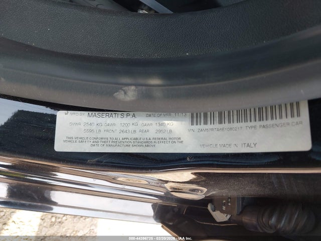 2014 MASERATI GHIBLI ZAM57RTA6E1080217 Photo 8